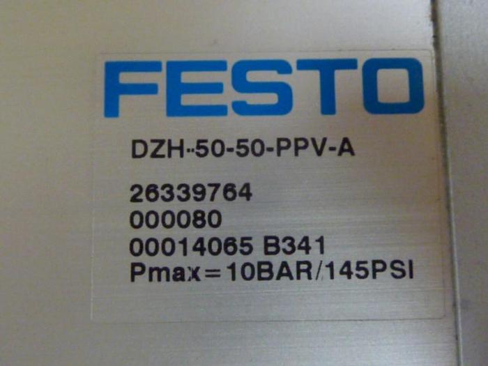 Used FESTO Flat Cylinder DZH-50-50-PPV-A #67295