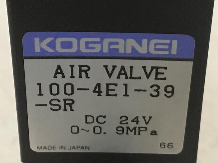 Used KOGANEI Air Valve 100-4E1-39-SR #124281