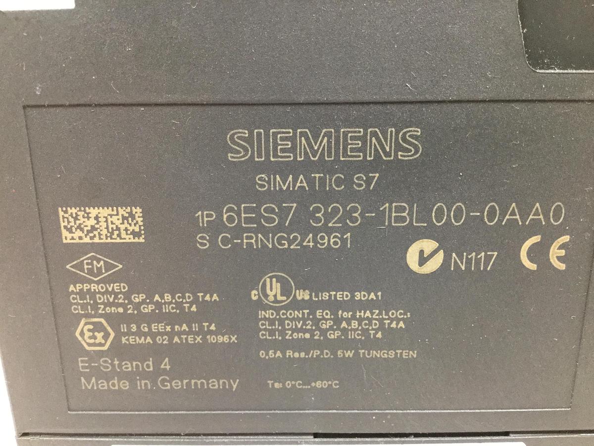 Used SIEMENS I/O Module 6ES7 323-1BL00-0AA0 USED