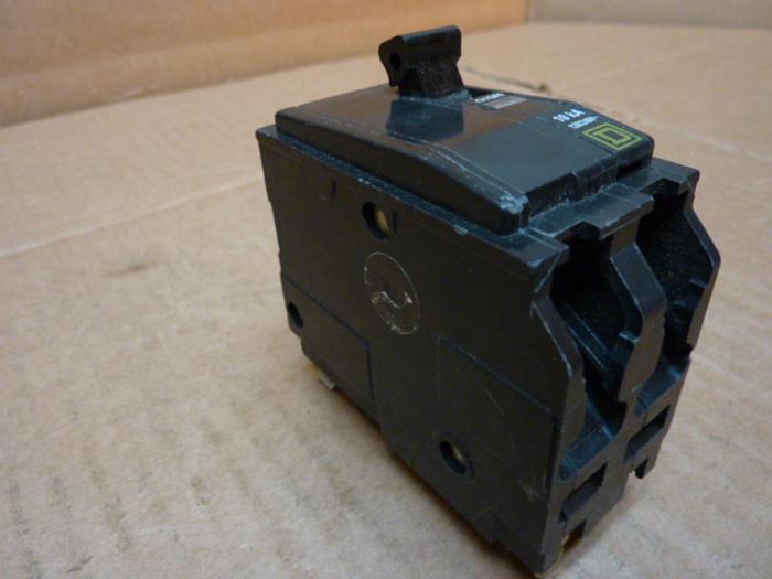 Used SQUARE D 20 Amp Circuit Breaker QO220 #27625