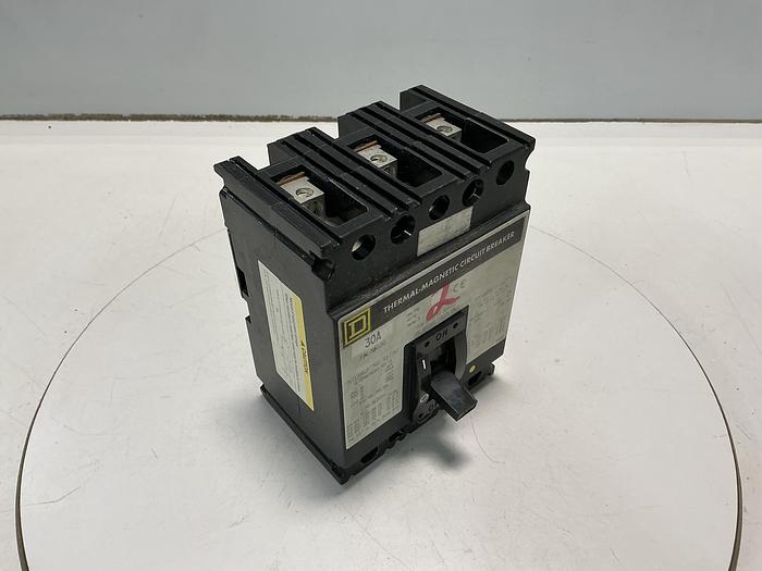 Used SQUARE D FAL36030 CIRCUIT BREAKER