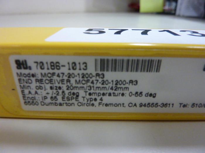 Used STI Light Curtain End Receiver MCF47-20-1200-R3 USED