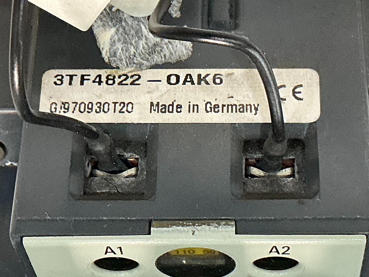 Used SIEMENS 3TF4822-OAK6