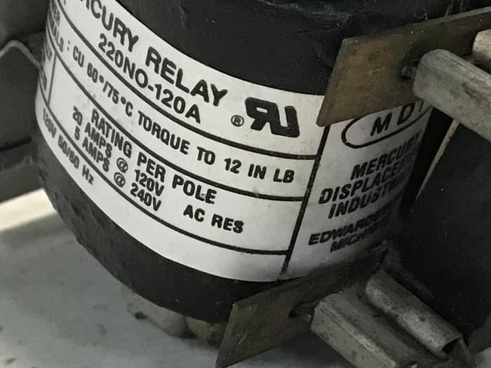 Used MDI Contactor Relay 220NO-120A Used #114428