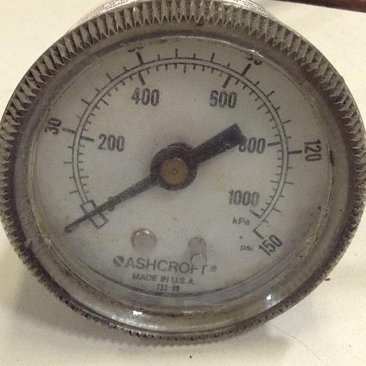Used ASHCROFT Pressure Gauge 733-09 #83844