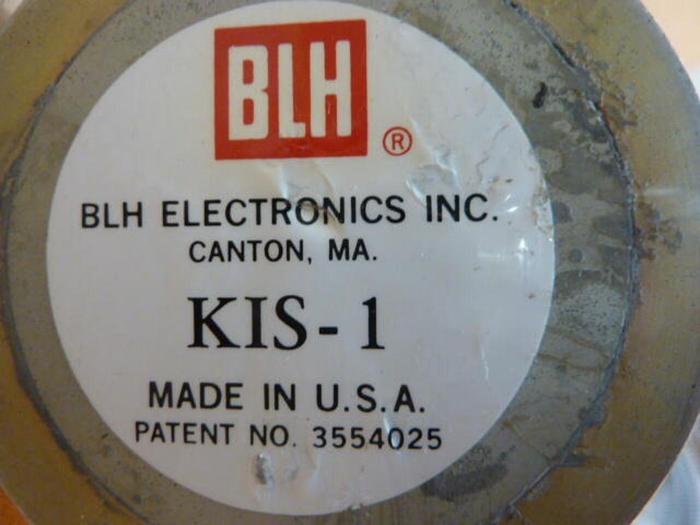 BLH ELECTRONICS Load Cell KIS-1 #34204