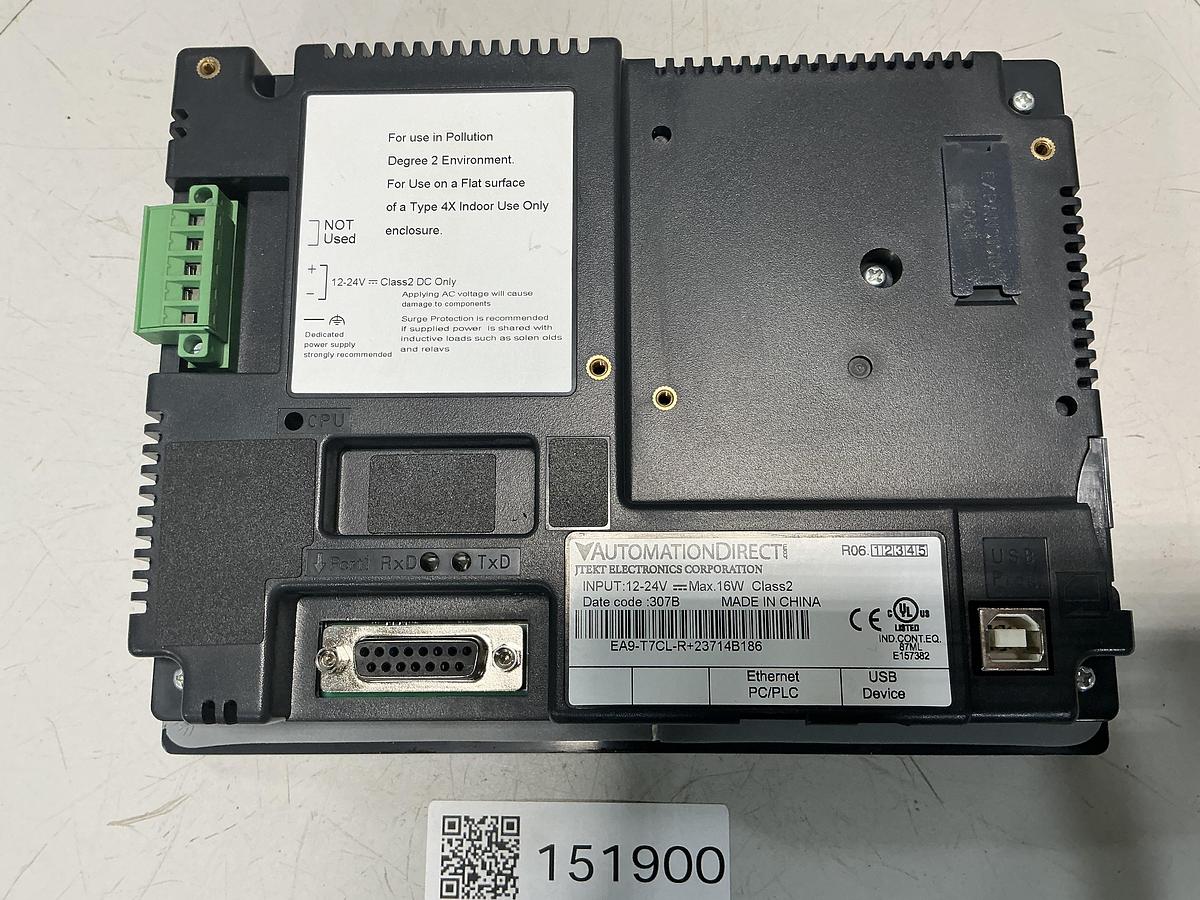 Used AUTOMATIONDIRECT EA9-T7CL-R+23714B186