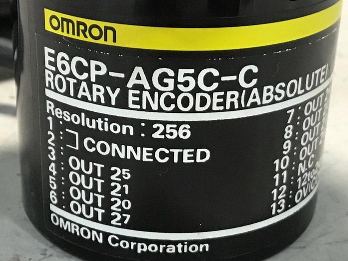 Used OMRON Rotary Encoder E6CPAG5CC #120001