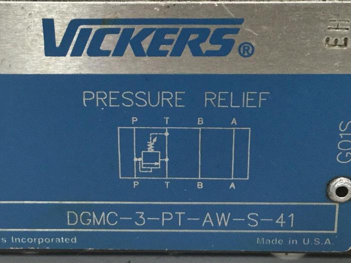Used VICKERS Valve DGMC3PTAWS41 #105984