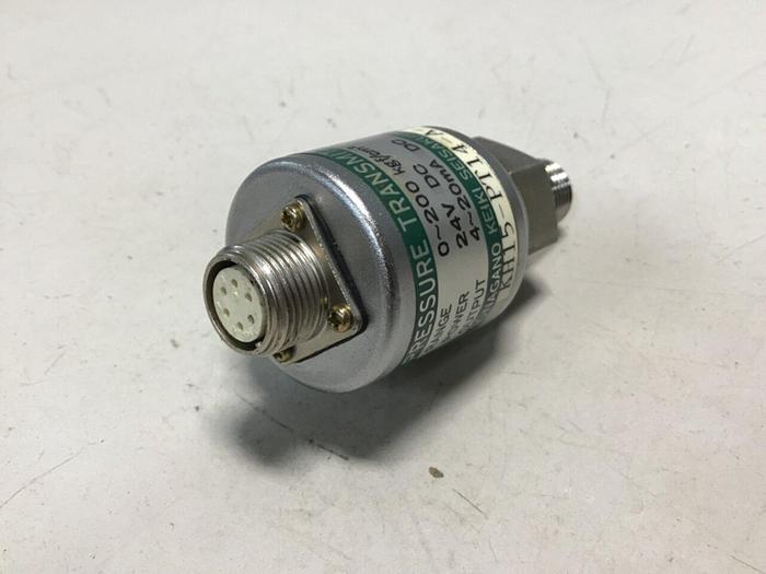 Used NAGANO Pressure Transmitter KH15-PT14-A-200-1.0 #126577