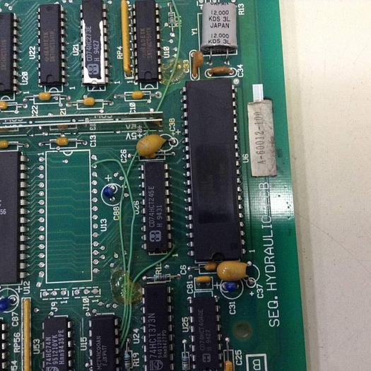 Used BARBER COLMAN Seq. Hydraulic Circuit Board A-60012-100 Used