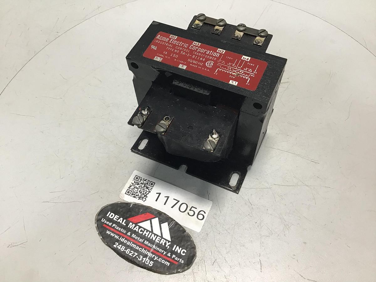 Used ACME ELECTRIC TRANSFORMER TA-1-81144 150 VA USED #117056