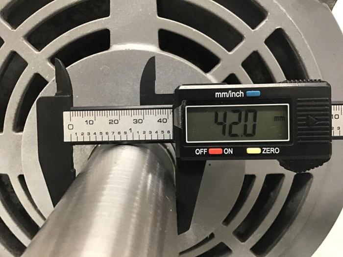 Used MITSUBISHI 20 HP Induction Motor SB-JR 20 HP #128597