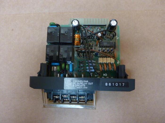 Used GENERAL ELECTRIC / GE I/O Module IC610MDL104A #27652