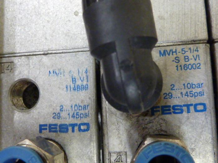Used FESTO Control Block / Valve Terminal IFB8-02 #52868