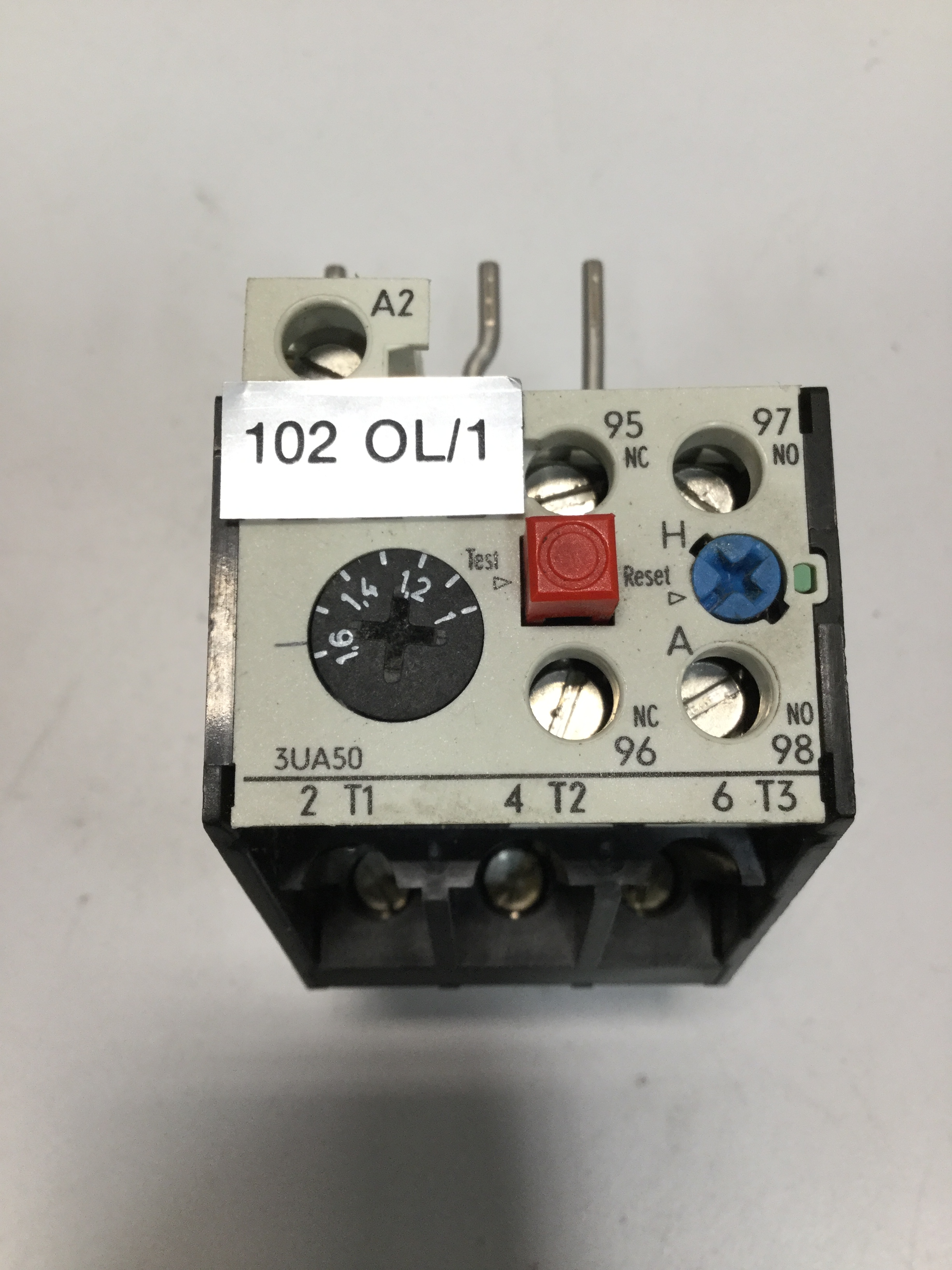 Used SIEMENS Overload Relay 3UA5000-1A USED