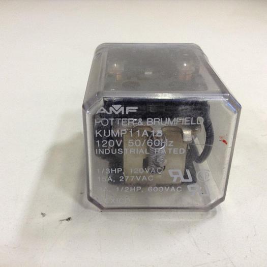 Used POTTER & BRUMFIELD Relay KUMP11A18 #76414