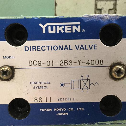Used YUKEN Directional Valve DH6-06-3C40-E-5033 #91781