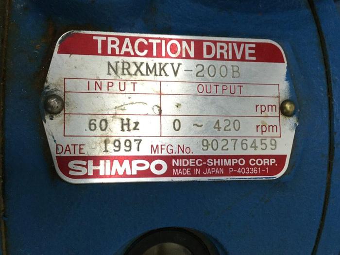 Used SATAKE Portable Mixer A520V-0.2F #114685