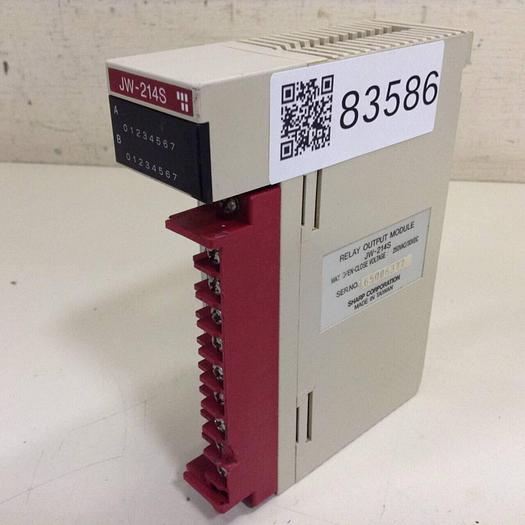 Used SHARP Output Module JW-214S #83586