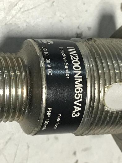 Used WENGLOR Inductive Sensor IW200NM65VA3 #115145