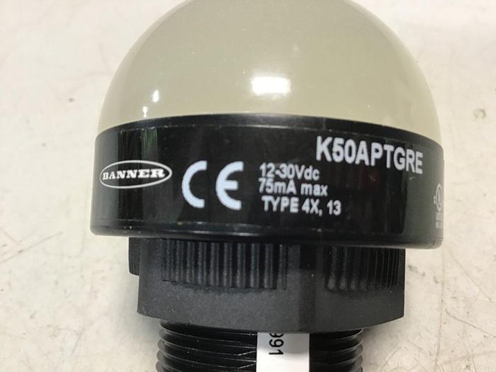 Used BANNER ENGINEERING Touch Switch Sensor K50APTGRE #133922