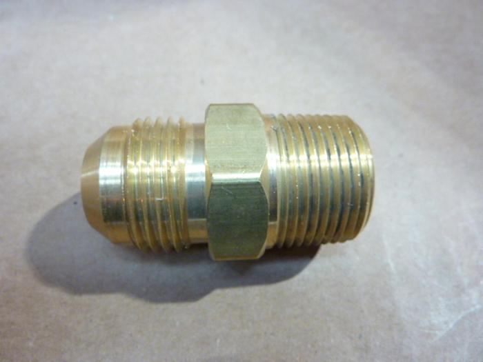 GENERIC Brass Connector 2404-12-12-B #40713