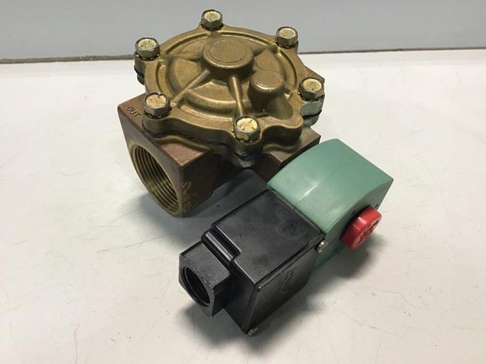 Used ASCO Solenoid Coil & Valve MP-C-086 / VALVE #119074