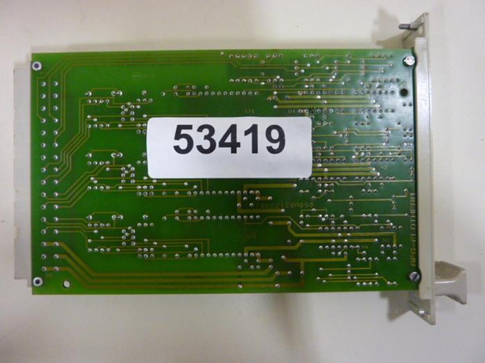 Used AEG Circuit Board 70602129A600 #53419