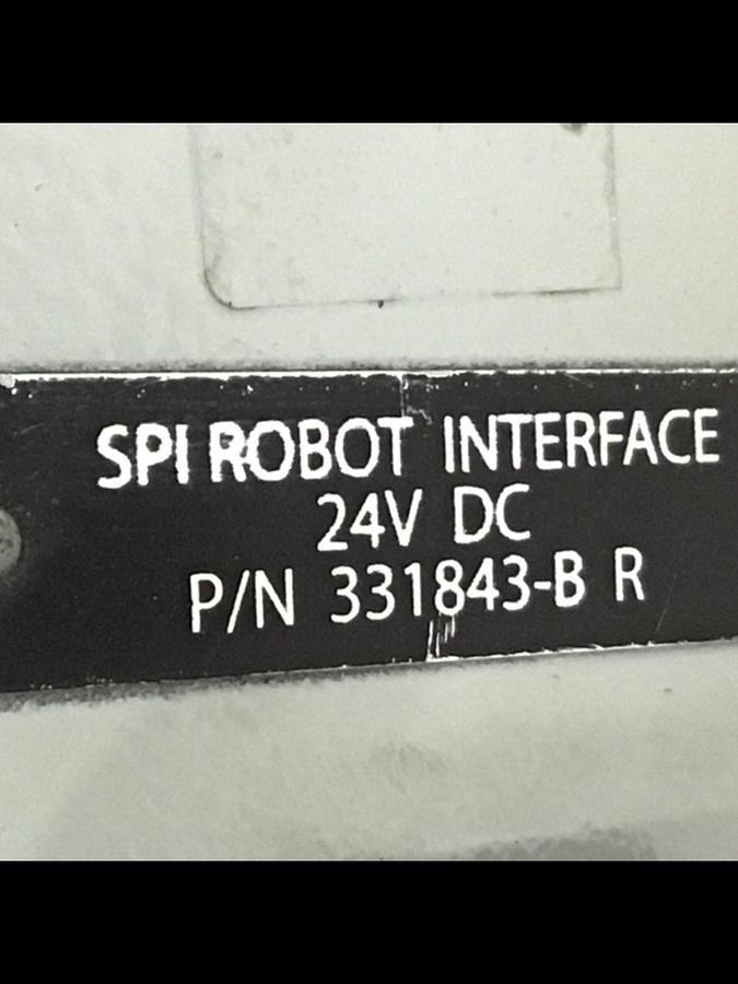 Used SPI Robot Interface 331843-B #138684