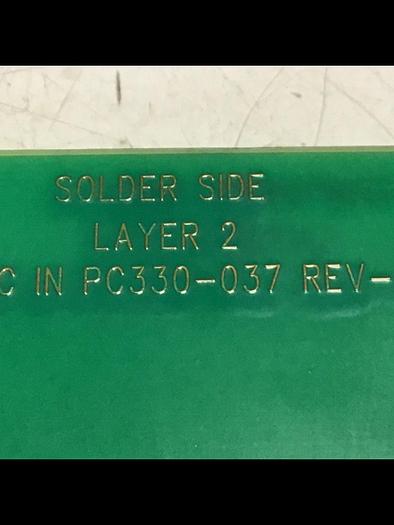 Used VAN DORN DC Input Board 330037 PC330-037 Used