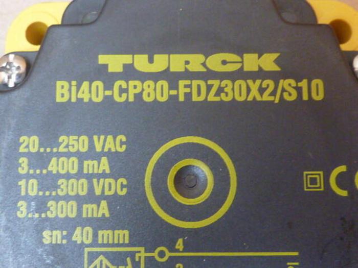 TURCK ELEKTRONIK Switch BI40-CP80-FDZ30X2-B3131 #30871