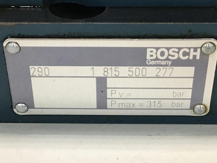 Used BOSCH Valve 0 811 104 101 Used