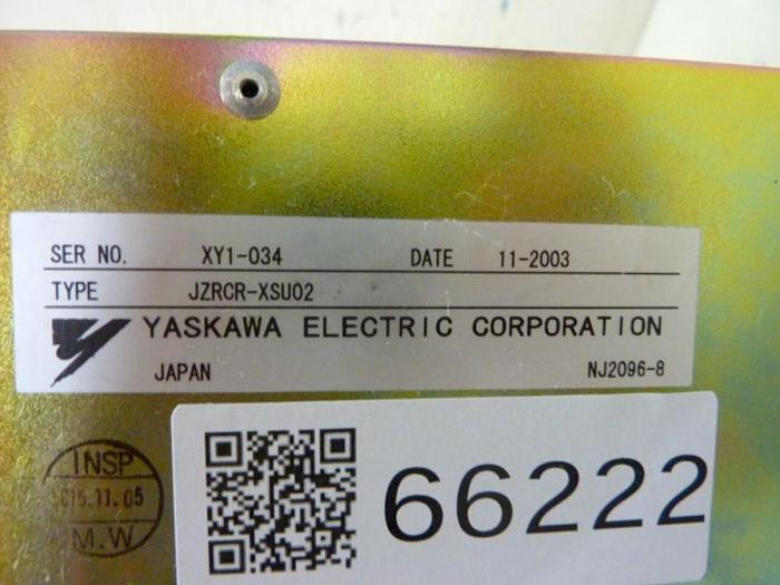 Used YASKAWA Servo Controller JZRCR-XSU02 #66222