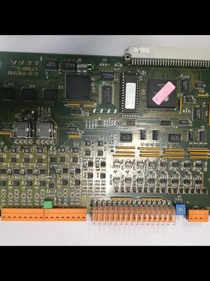 Used KEBA / Engel Circuit Board E-8-THERMO 1770B-1 #103266