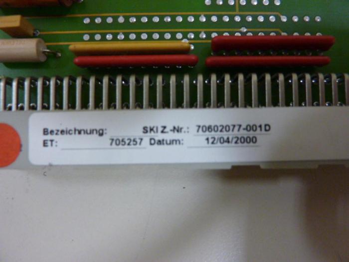 Used AEG Circuit Board 70602077A600 #53413