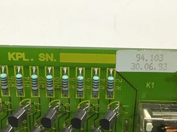 Used ARBURG Circuit Board 593 #120125