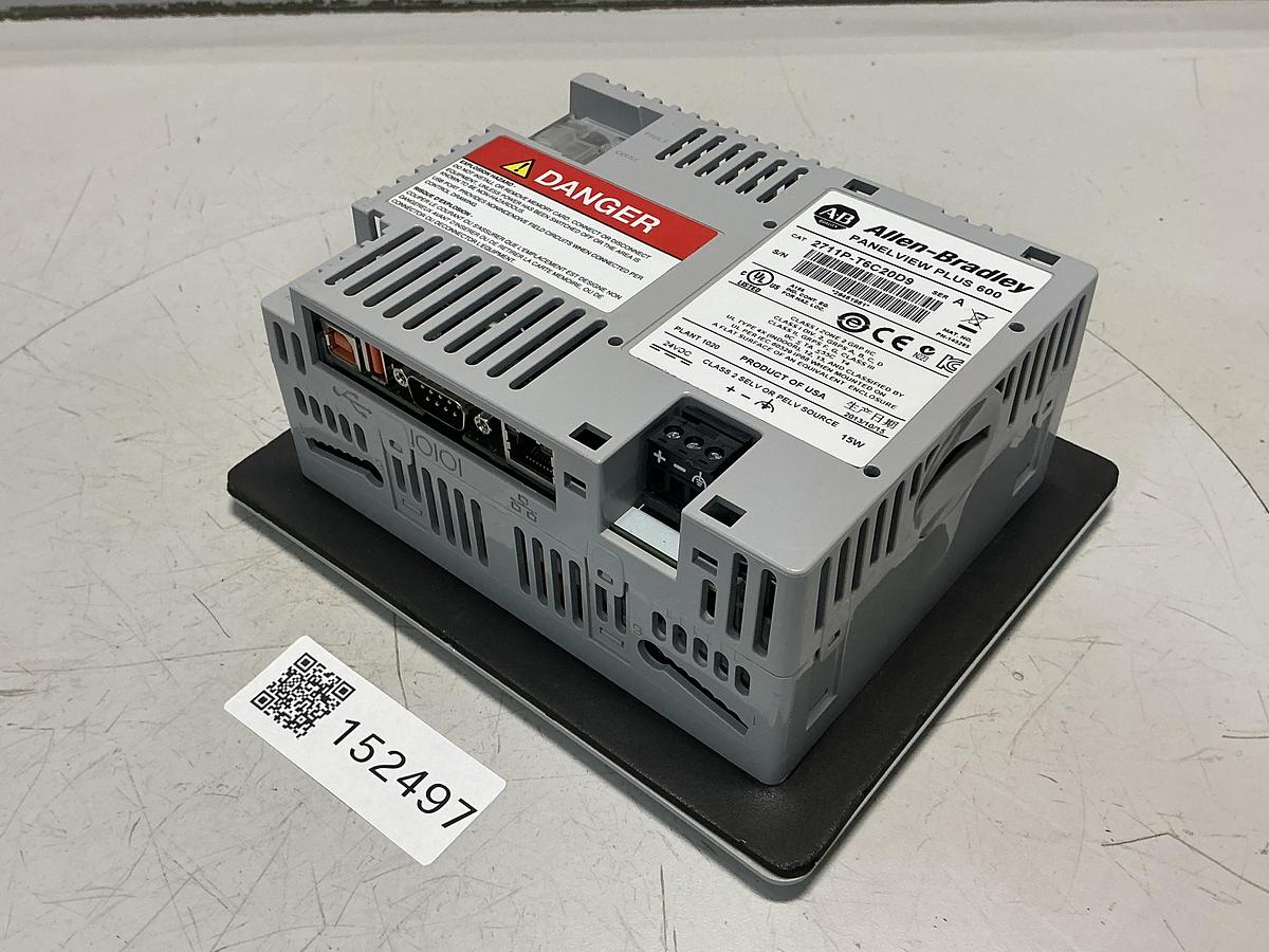 Used ALLEN BRADLEY 2711P-T6C20D9