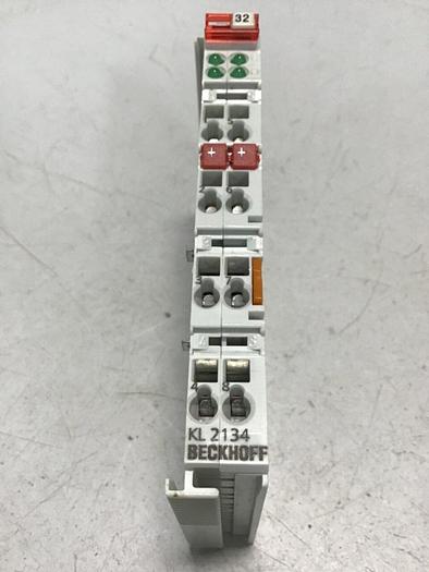 Used BECKHOFF Output Module KL2134 #125247