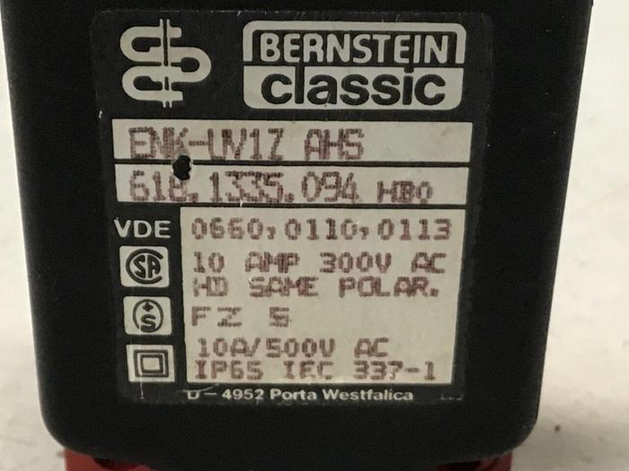 Used BERNSTEIN Limit Switch ENK-UV1Z AHS Used