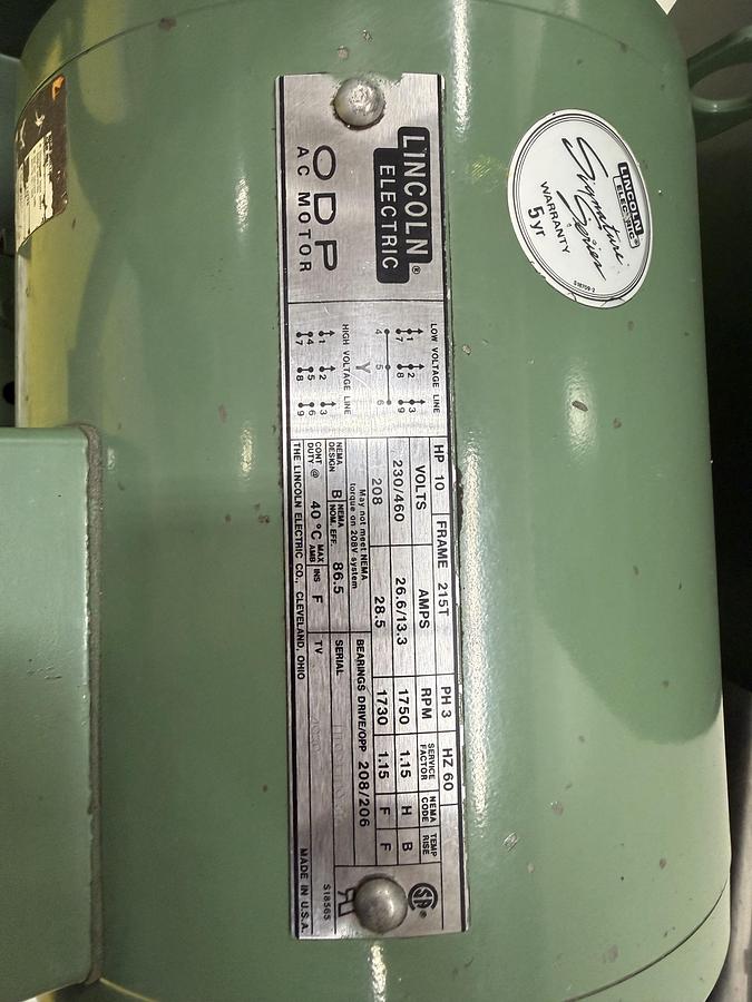 Used DNL / NOT CLEANED NELMOR GRINDER GRANULATOR G1012P1