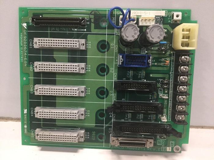 Used YASKAWA ELECTRIC Backplain Board JANCD-MBB02-1 REV E #105479