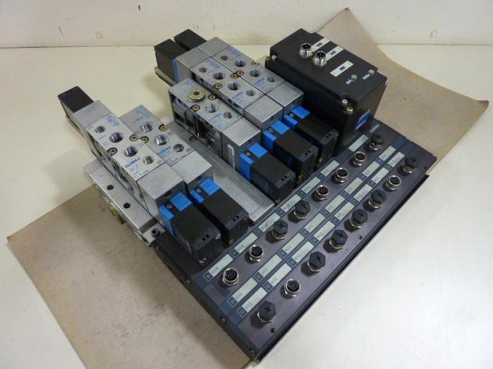 Used FESTO Control Block / Valve Terminal IFB8-02 #52812