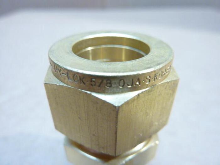 HY-LOK Brass Tube Fitting CMC10-8N-BRAS #39561
