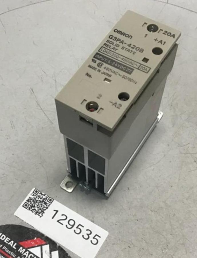 Used OMRON Solid State Relay G3PA-420B USED