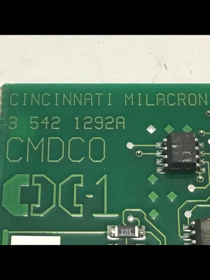 Used CINCINNATI MILACRON Circuit Board 3-542-1292A / BRACKET Used