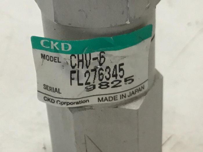 Used CKD CORP Check Valve CHV-6 #126614