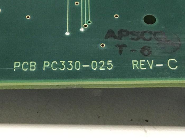 Used VAN DORN Analog Circuit Board 330025 PC330-025 Used