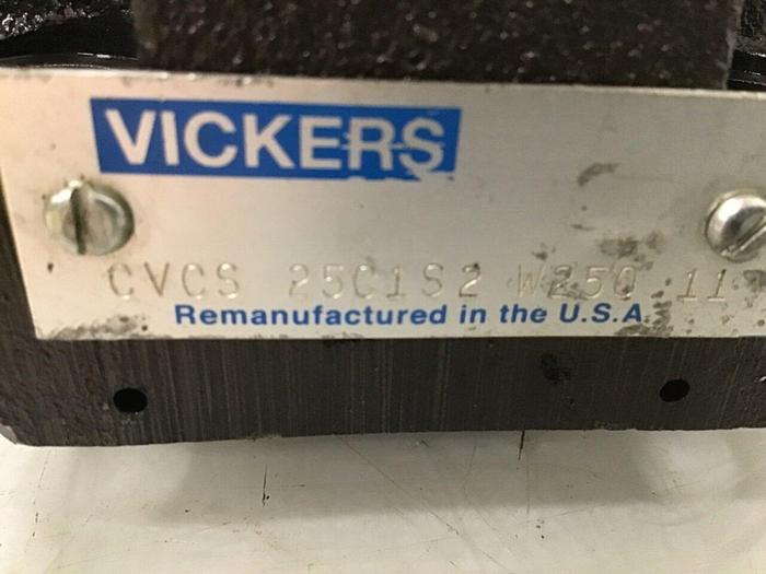 Used VICKERS Valve CVCS25C1S2W25011 #141417