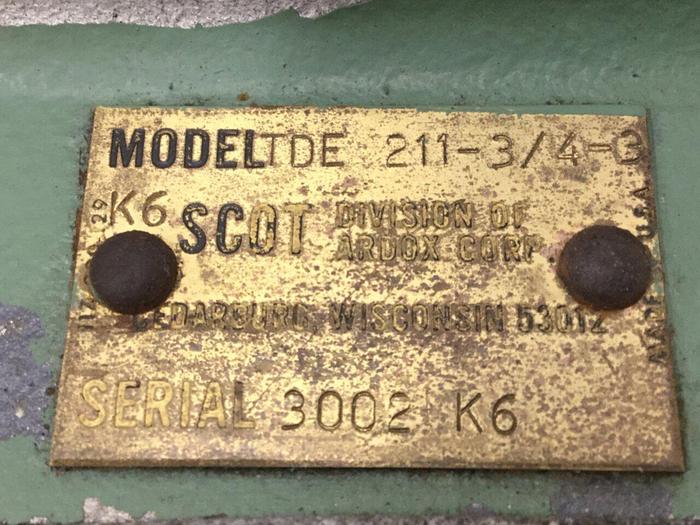 Used EMERSON 1 HP Motor w/ Pump BJ18A #104922